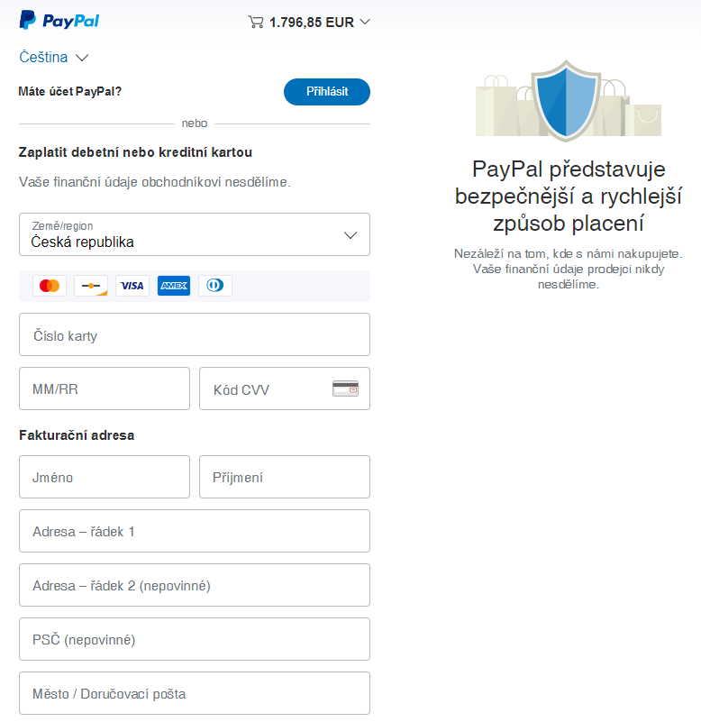 Jak pracovat s PayPal?