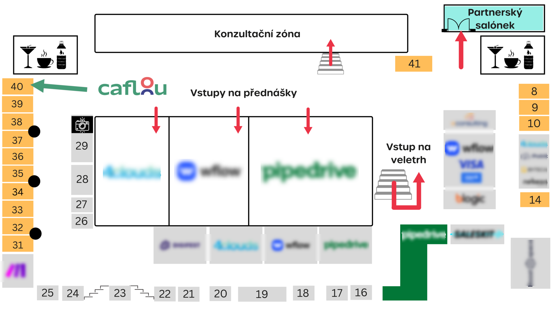 Caflou stánek č. 40