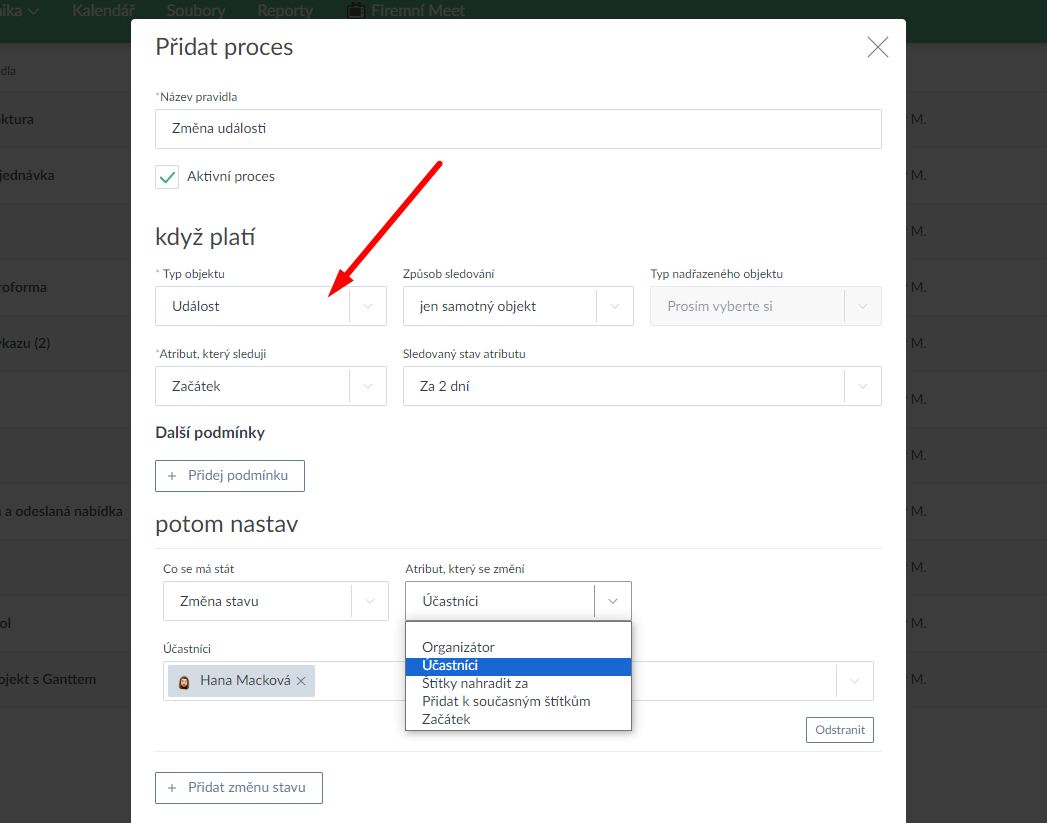 Události v autoprocesech